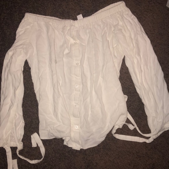 Nordstrom BP off the shoulder top - Picture 2 of 4